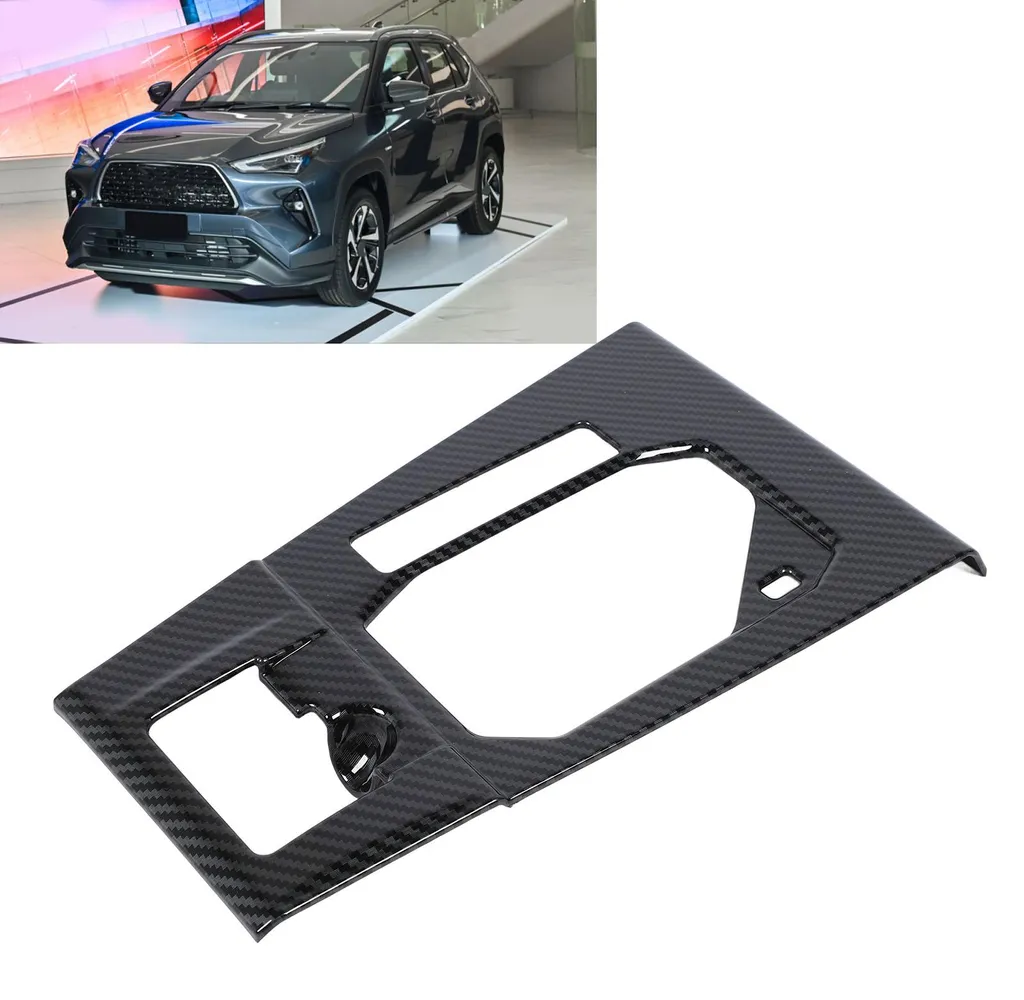 Cache-levier de vitesses aspect carbone pour Toyota Yaris Cross XP210 - 18