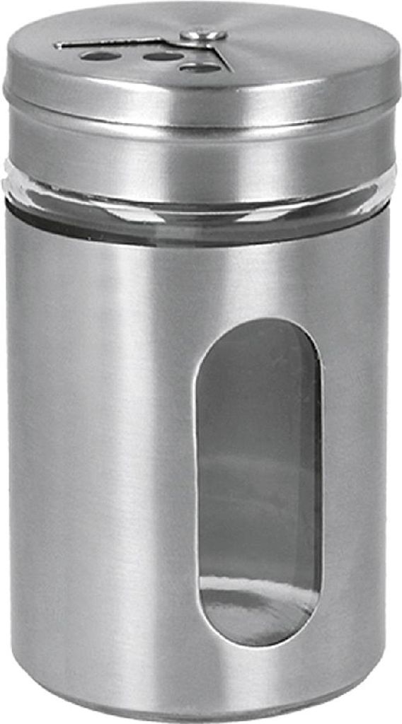 Gewürzstreuer mit 3 stufigem Drehverschluss aus Metall Obrázek produktu 