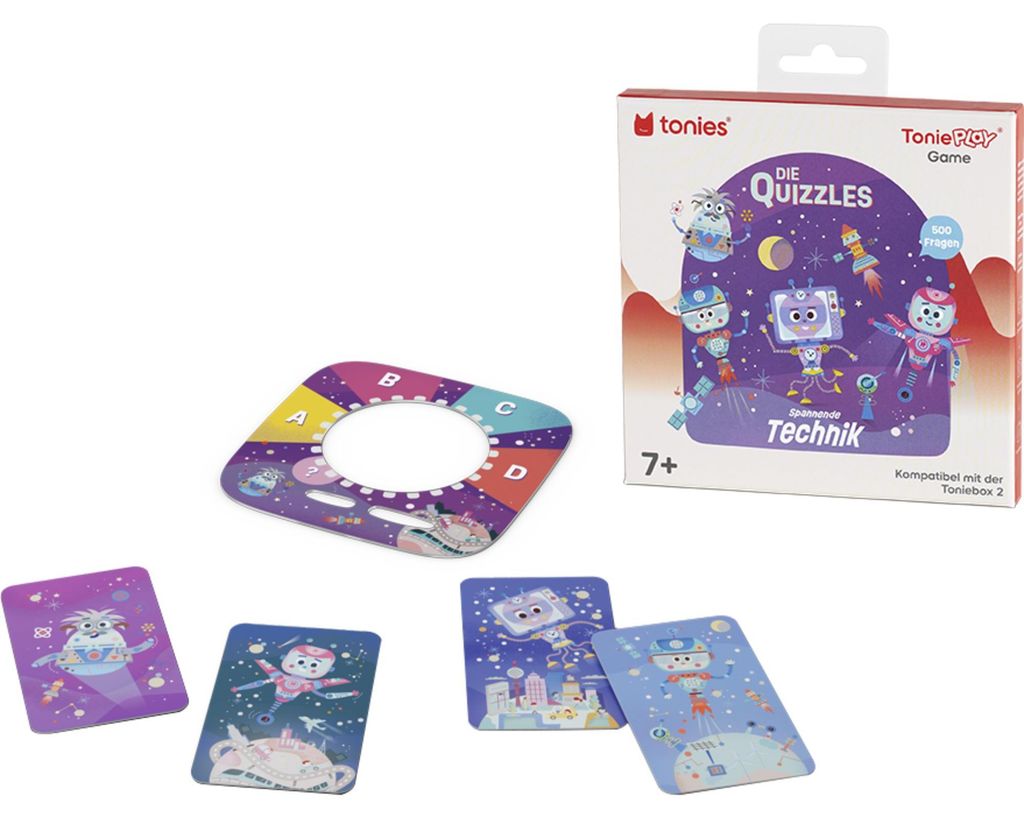 Tonies - I quiz: tecnologia emozionante (Tonieplay Game S) Immagine del prodotto 