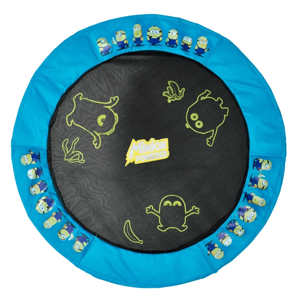 Trampoline Plum Junior 137 cm avec Filet et Boîtier Sonore Minions - 3