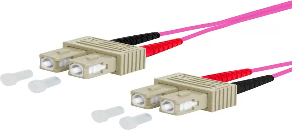 BTR 151S1EOEO30E OpDAT Patchkabel OM4 SC-D/SC-D MM 3m erikaviolett I-V(ZN)H (151S1EOEO30E)
