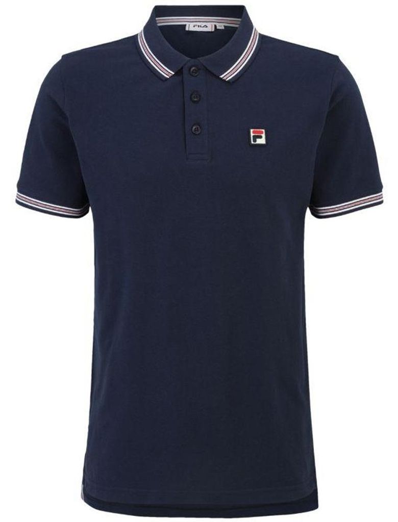 Fila - "Lubbeek" Poloshirt für Herren PP9985 (L) (Dunkles Marineblau)