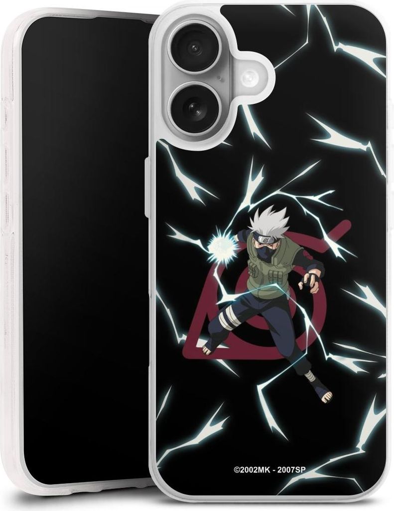 DeinDesign Handyhülle für Apple iPhone 17 Silikon Hülle Case Smartphone Schutzhülle Naruto Shippuden Offizielles Lizenzprodukt Kakashi