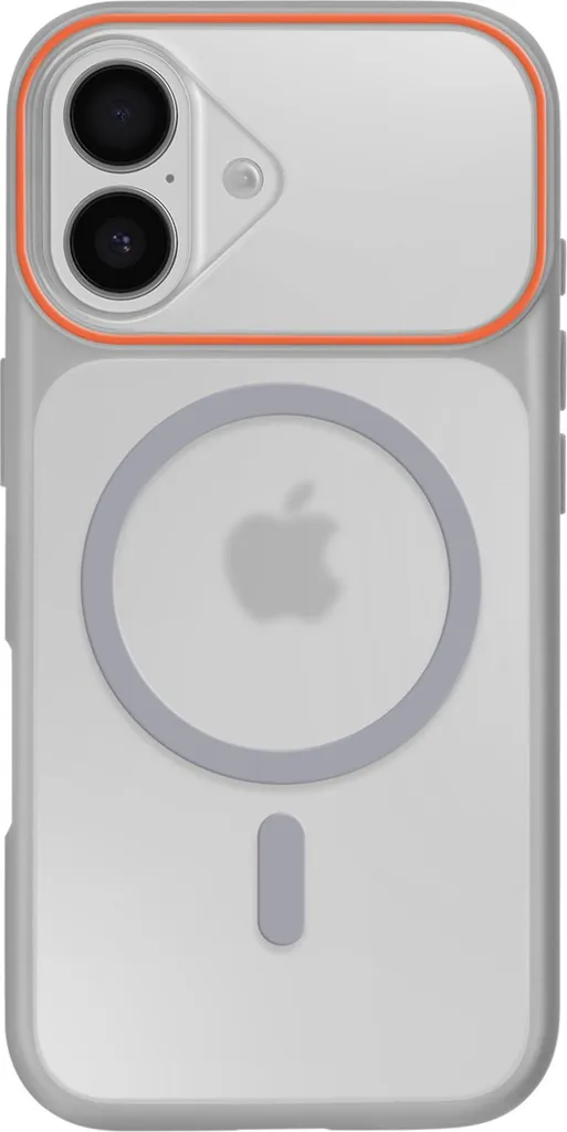 Custodia Elegante Avizar iPhone 16 Grigio MagSafe - Stile e Protezione