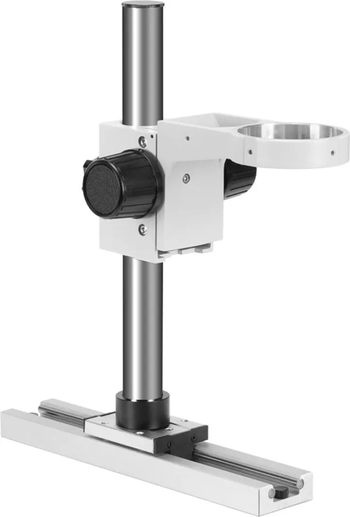 Support de microscope anti-vibration en métal pour lames et appareils