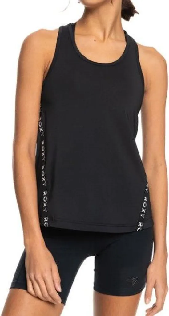 Débardeur Roxy Bold Moves Anthracite S - Anti-Frottement et Respirant