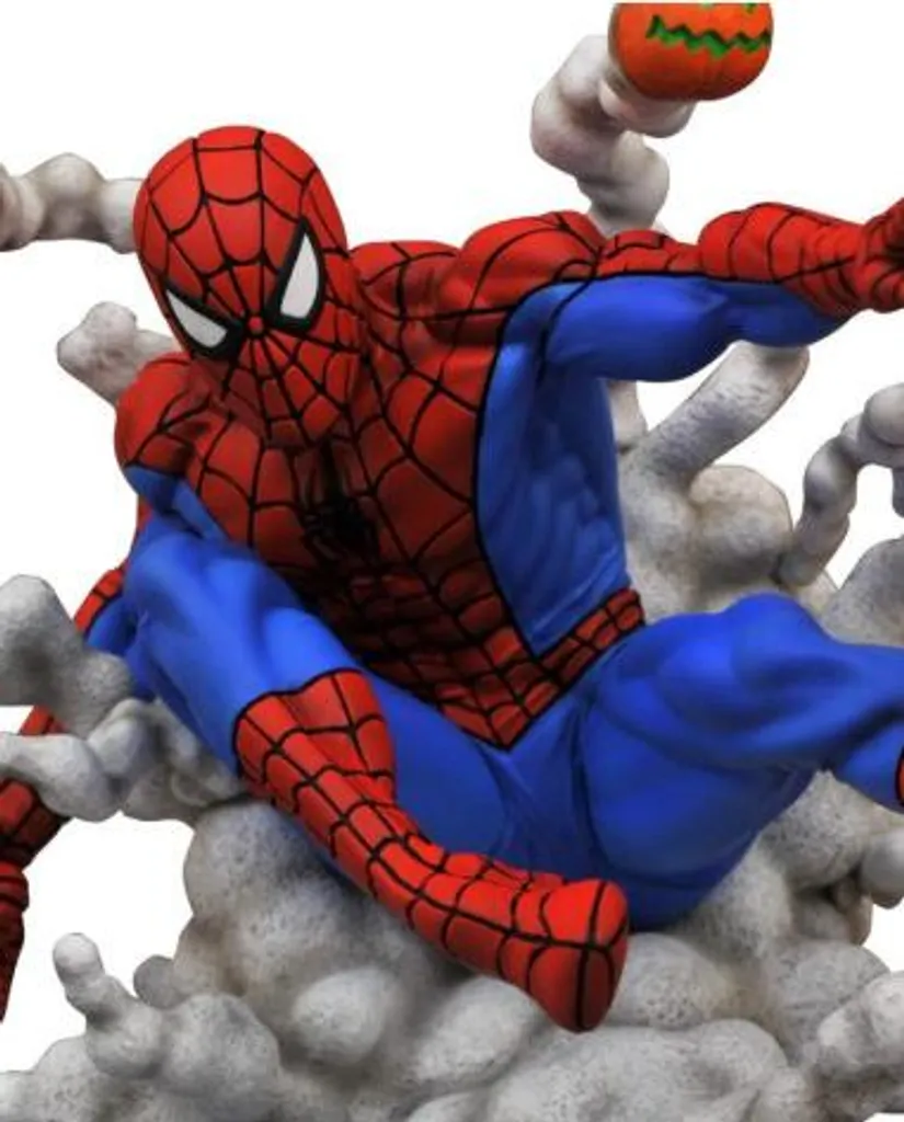 Statue de Collection Spider-Man 17cm Marvel Gallery - Décor Diorama - 2