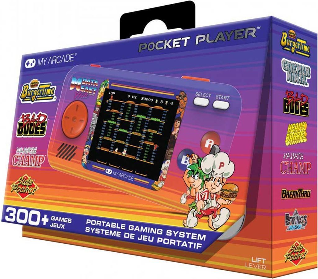 My Arcade Data East Hits Pocket Player, Mehrfarbig, D-Pad, Produktbild 