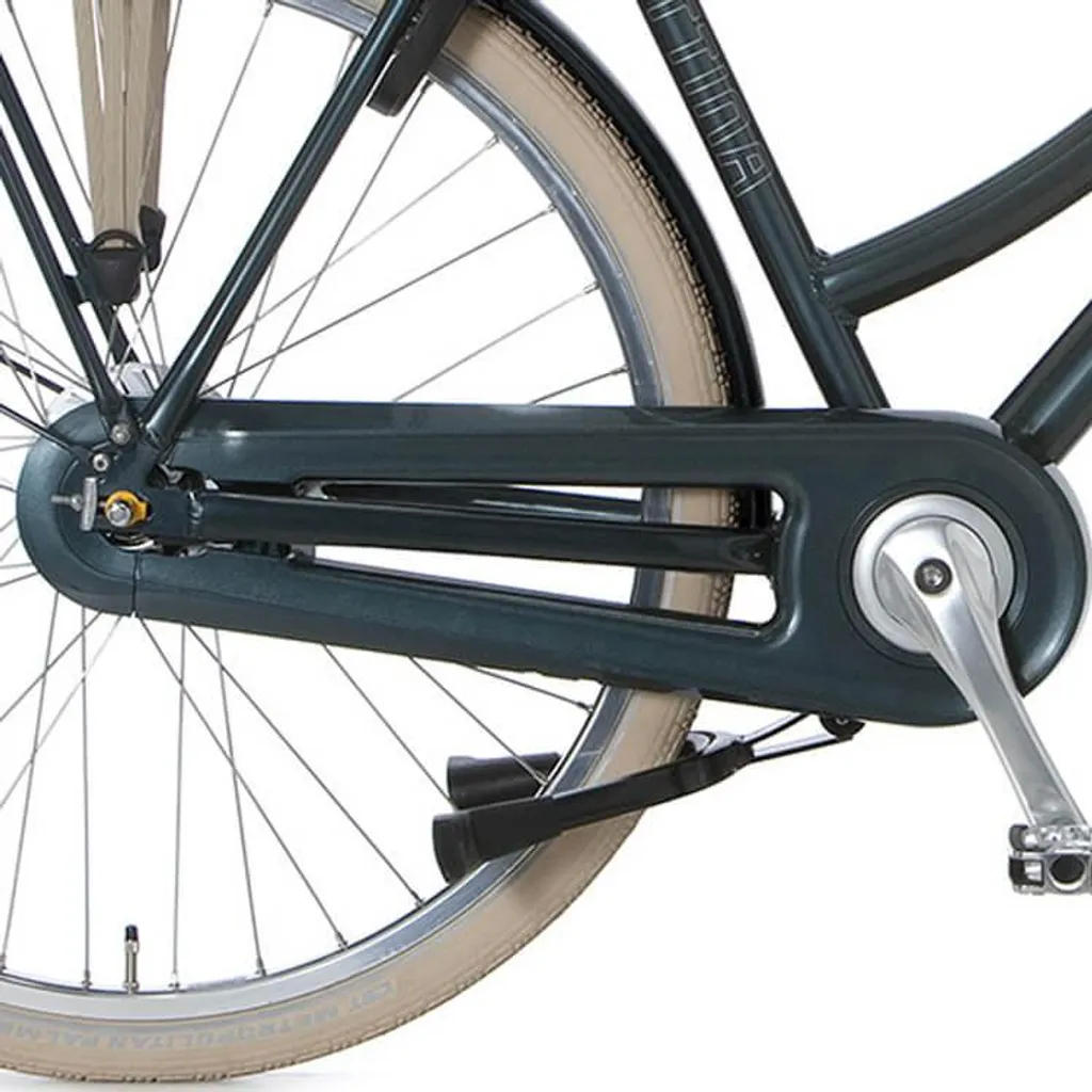 Carter de chaîne de vélo robuste vert Cortina Twist anti-poussière