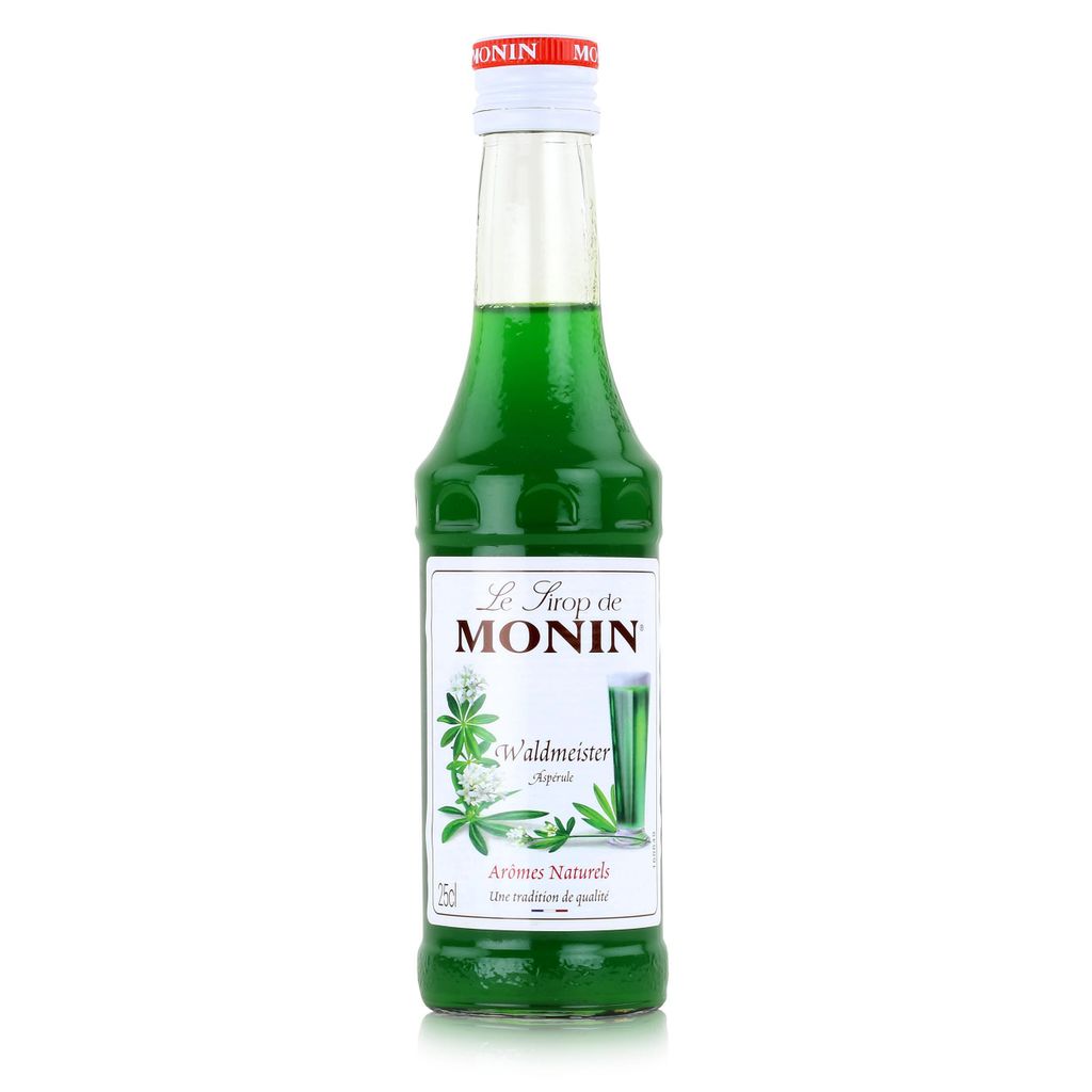 Monin Sirup Waldmeister 0,25L - Cocktails Milchshakes Produktbild 