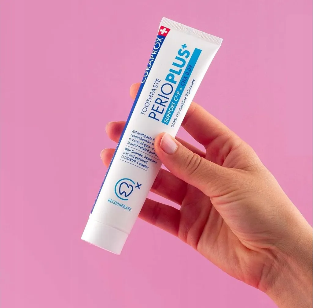 Dentifrice à la Chlorhexidine Curaprox Perio Plus Support CHX 0.09