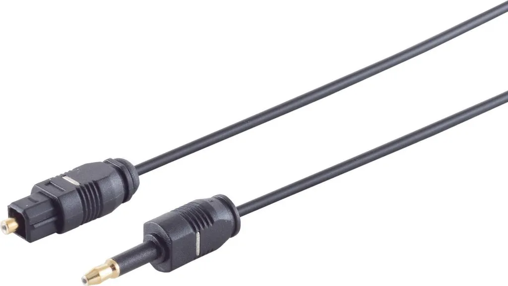 Câble fibre optique 2,2mm Toslink vers 3,5mm mâle ultra flexible 0,5m