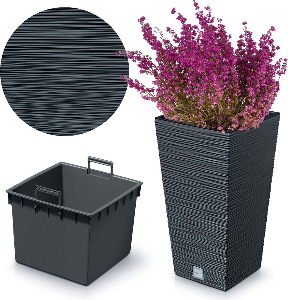 blumenkasten sonnenschutz en.casa Pflanzkasten Heerde  Sichtschutz fr Balkon & Garten