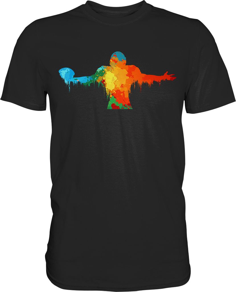 American Football T-Shirt – Black / XXL Produktbild 
