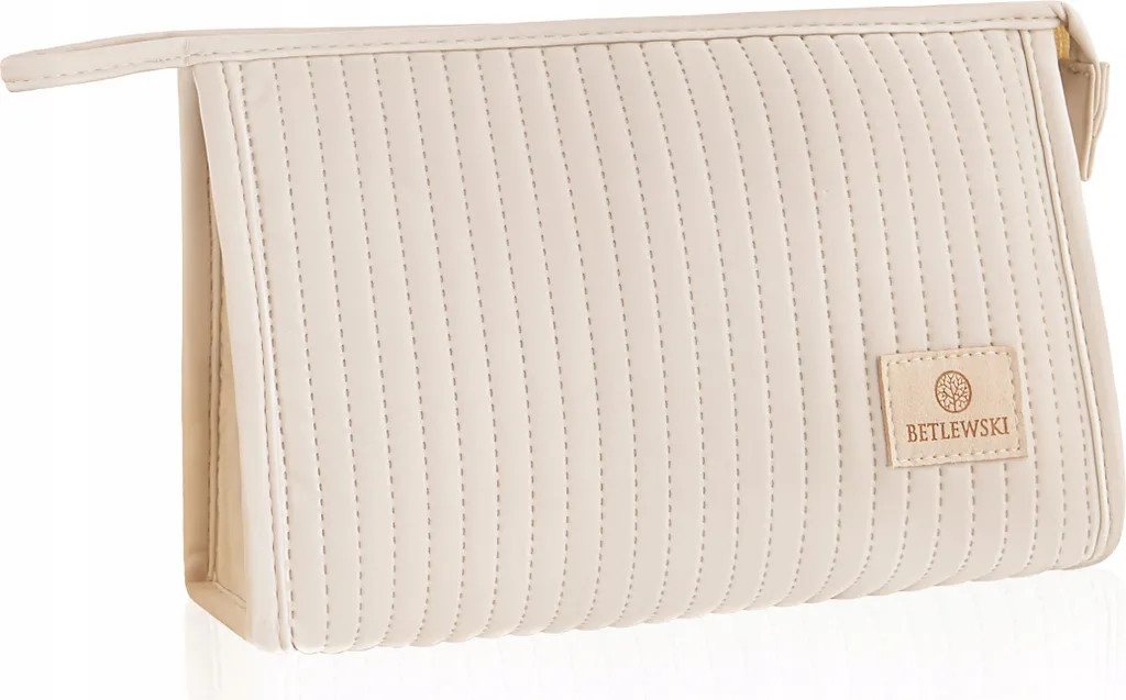 BKP-15 Stella Trousse de toilette beige moyenne pour femme chic