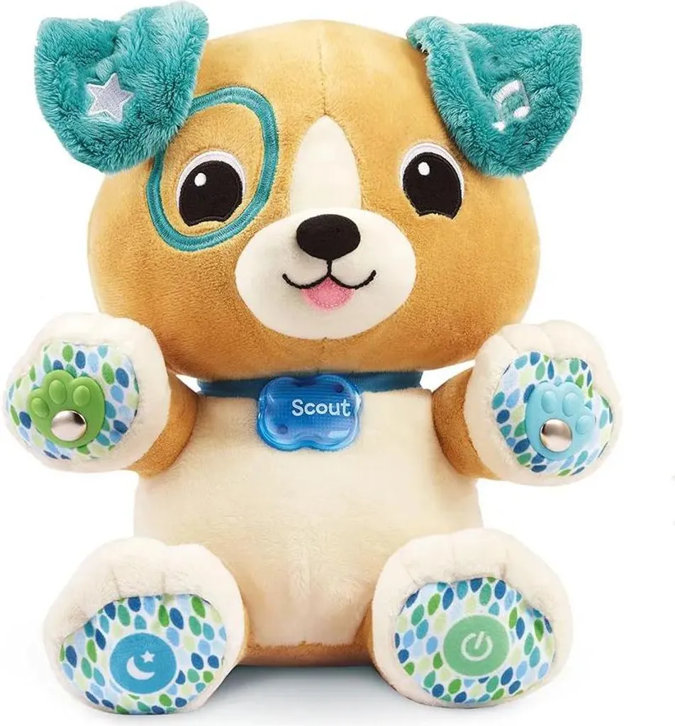 LeapFrog My Pal Scout Peluche Interactive Anglais Beige 1er Âge
