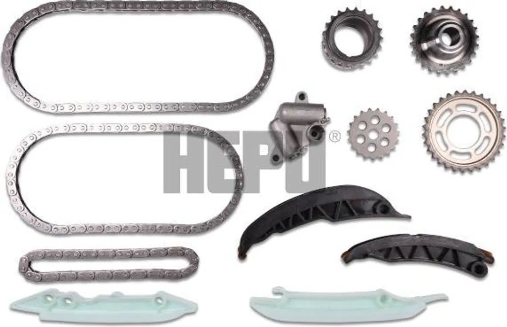 Kit chaîne distribution OE HEPU 21-0595 haute résistance pour BMW X3