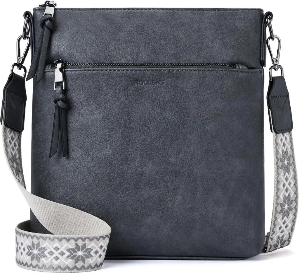 Roulens Borsa Donna a Tracolla RFID: Eleganza Funzionale e Sicura