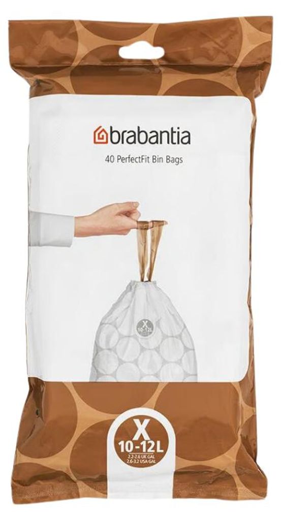 Brabantia PerfectFit Müllbeutel 10-12 L (X) 200 Stk Produktbild 