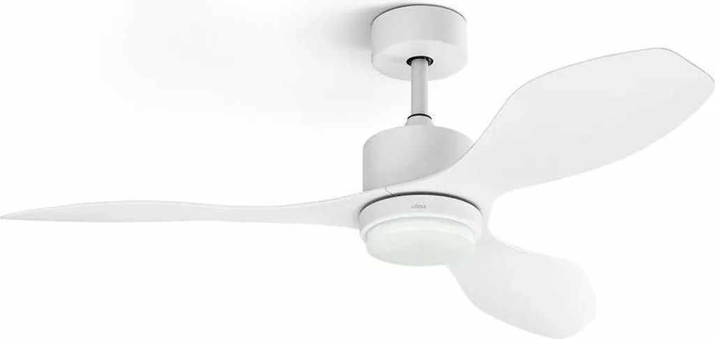 Ventilateur de plafond silencieux blanc UFESA BUTAN 132cm moteur DC