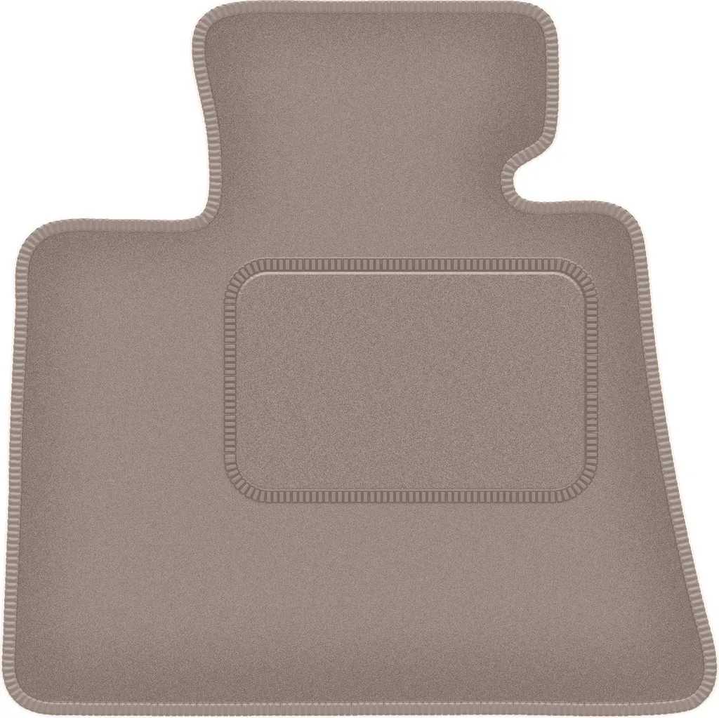 Tappeto Guida BMW X7 G07 2019-2022 Beige 7 Posti Velluto Soft