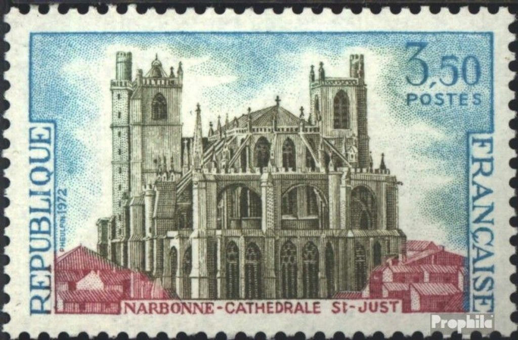 Briefmarken Frankreich 1972 Mi 1786 (kompl.Ausg.) gestempelt Tourismus