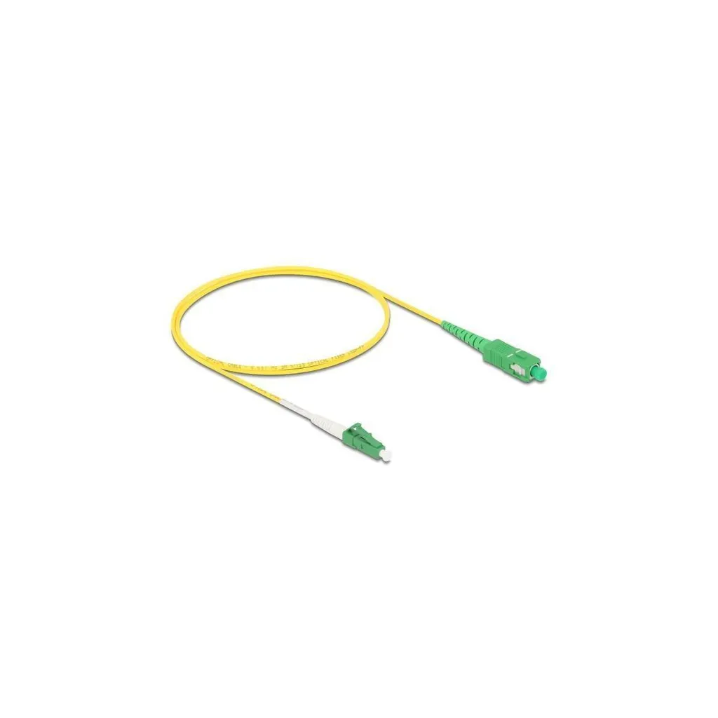 Cavo Fibra Ottica Delock LC-APC a LC-APC Simplex OS2 1m | 83221