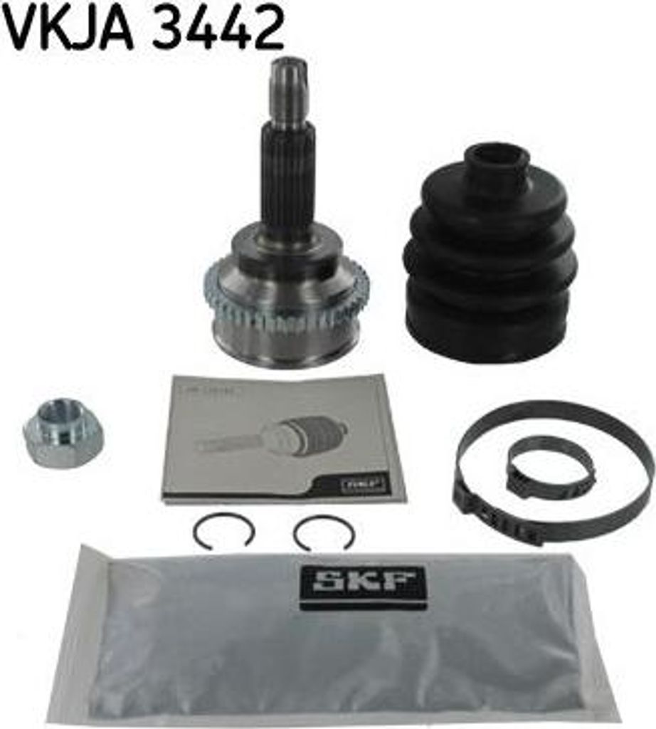 SKF VKJA 3442 Gelenksatz, Antriebswelle OE FA3022510 kompatibel mit Demio