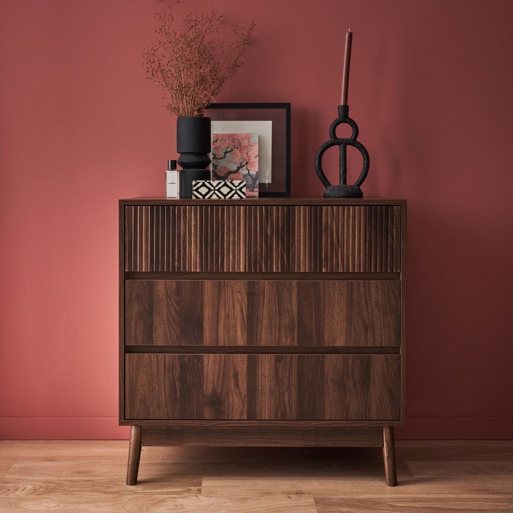 sweeek - Sideboard - Dunkles Holz Produktbild 1