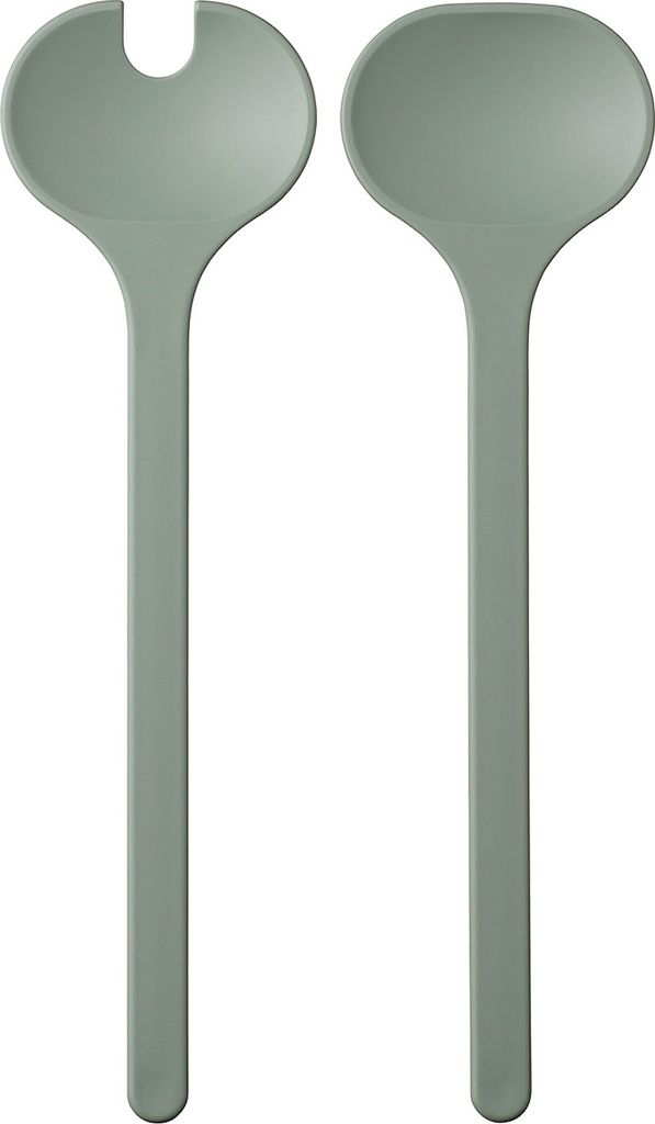 Salatbesteck-Set 2-teilig - L 28,5 cm - Grün - Polypropylen Produktbild 
