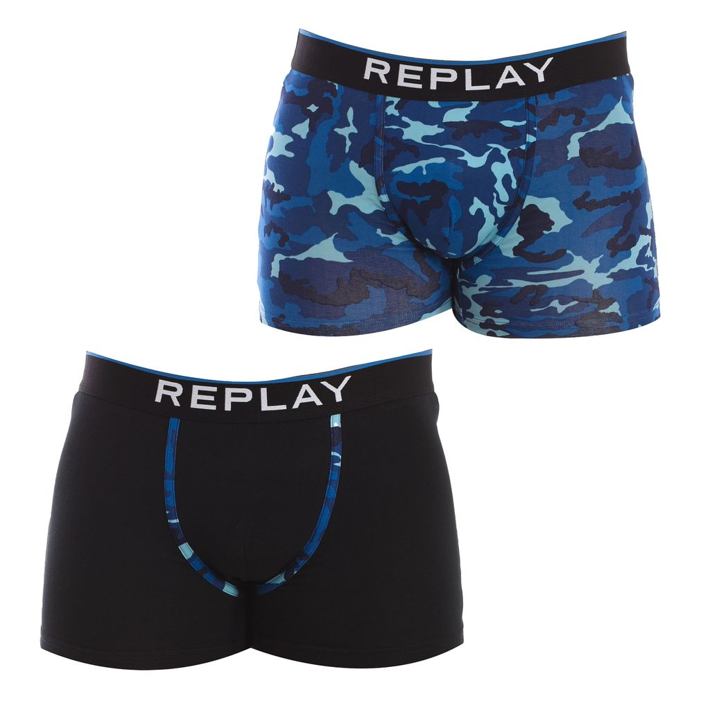 Replay Unterwäsche – 2er-Pack Boxershorts