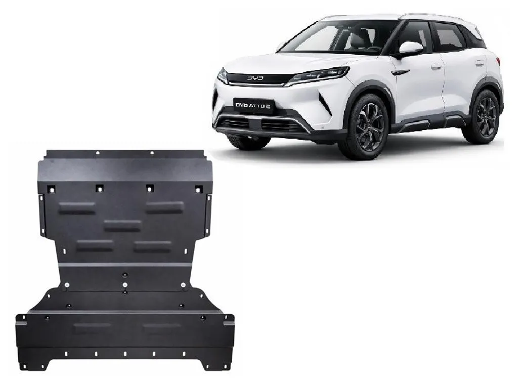 Évitez les pannes : Protection moteur BYD Atto 2 contre chocs de route