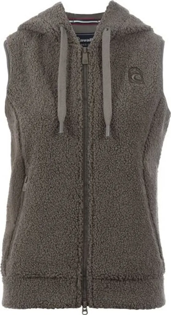 Gilet de Sport en Polaire Douillette et Fourrure Veloutée Cavallo Meg