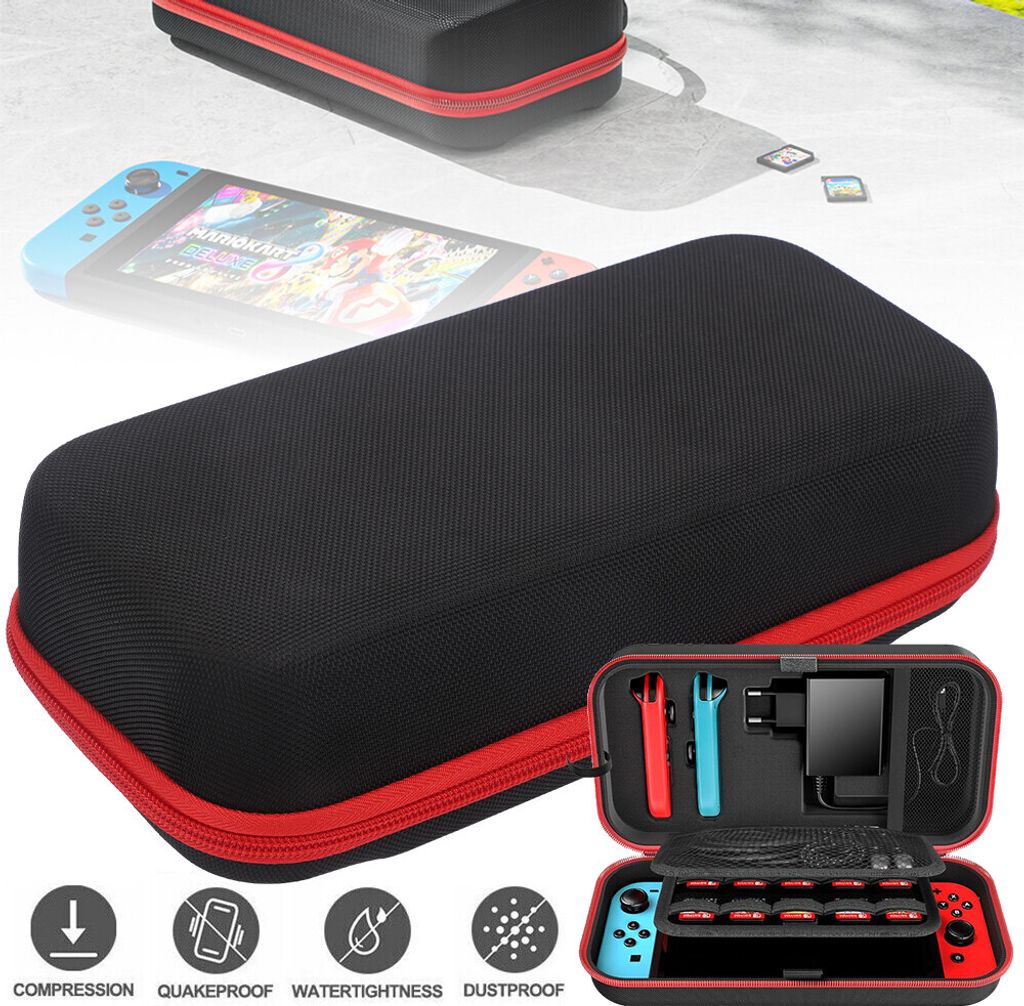 Harte Schutzhülle und Tragetasche für Nintendo Switch OLED - Perfekt für Transport und Lagerung