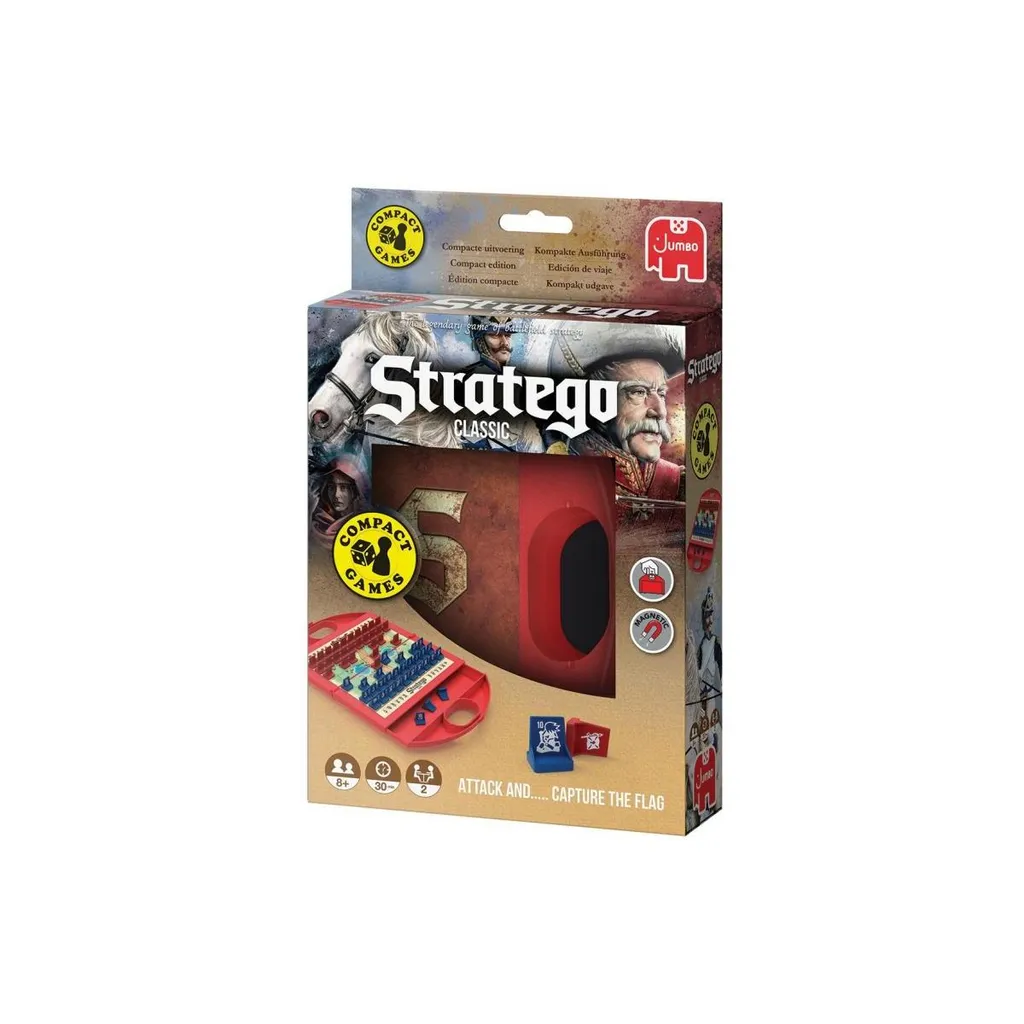 Jeu Stratego Compact Jumbo 19819 - Le Classique de Stratégie Nomade - 5