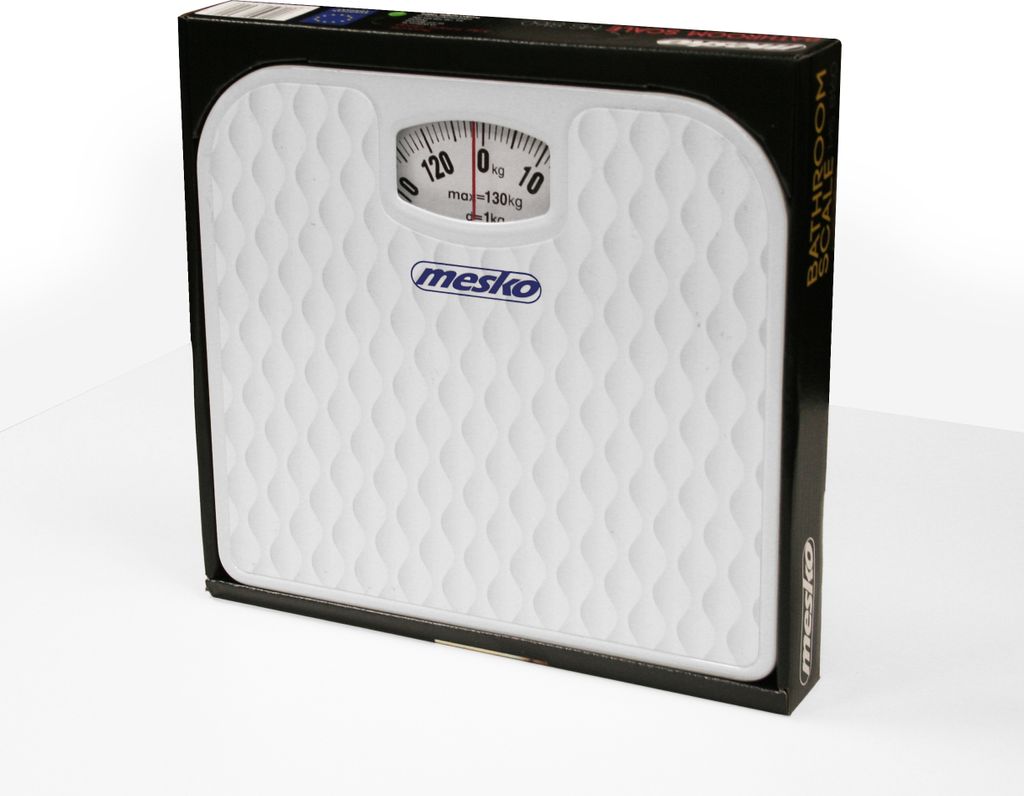 Mesko MS 8160 Mechanische Personenwaage bis 130 kg weiß Produktbild 15