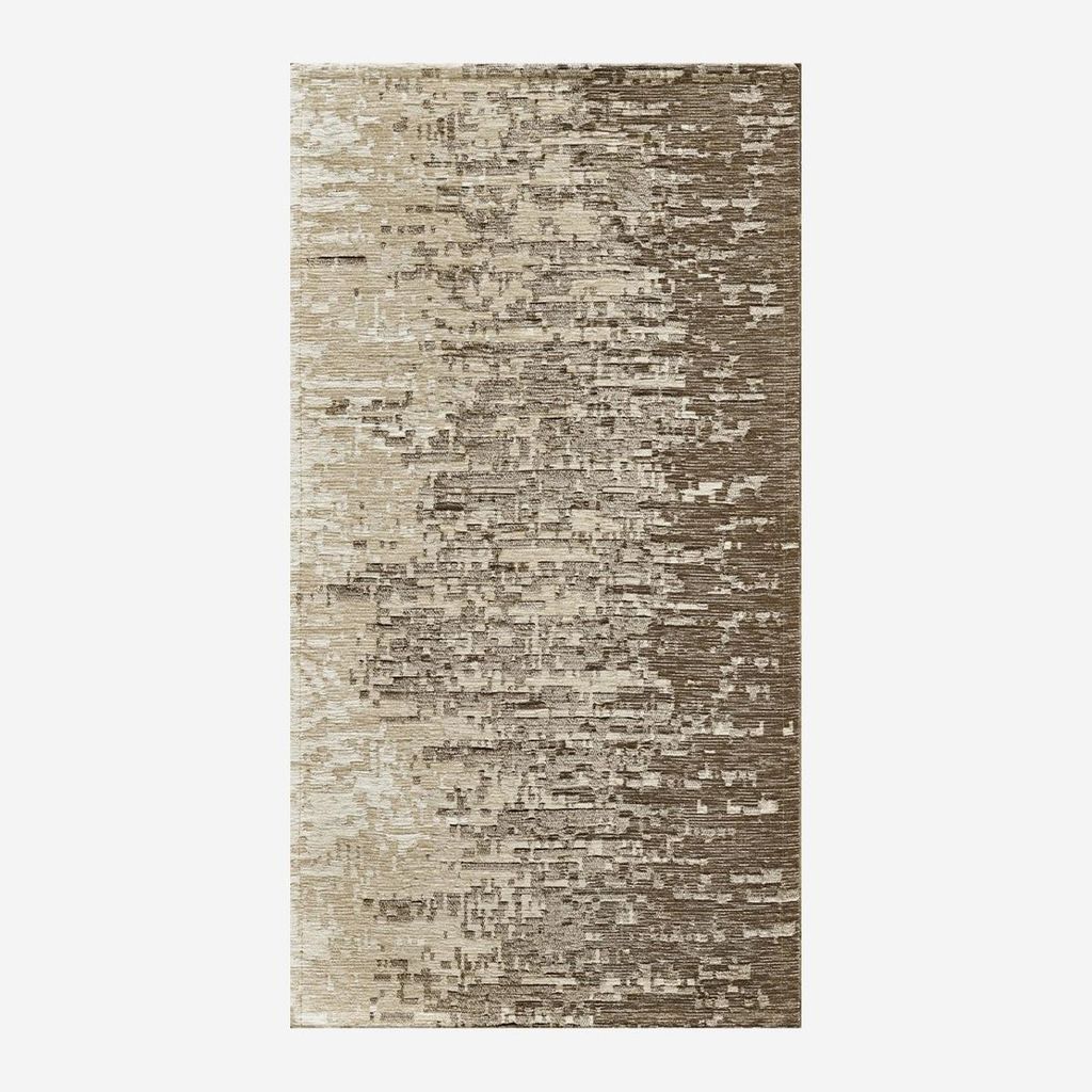 Moderner waschbarer rutschfester Jacquard-Teppich Tamigi Turtledove