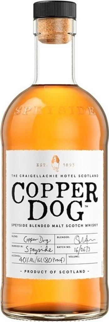 Copper Dog Speyside Blended Malt Scotch Whisky 40% Vol. Image du produit 
