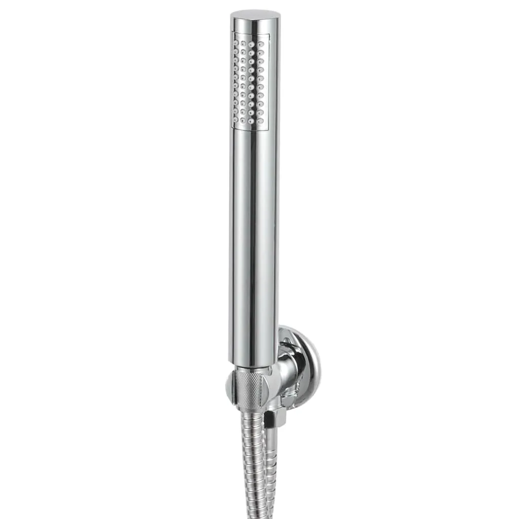 Ensemble de douche vidaXL inox 201 pour rénovation salle de bain