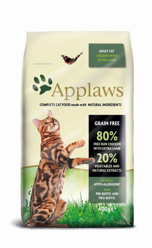 Applaws Cat Trockenfutter 400g | Huhn & Lamm Produktbild 
