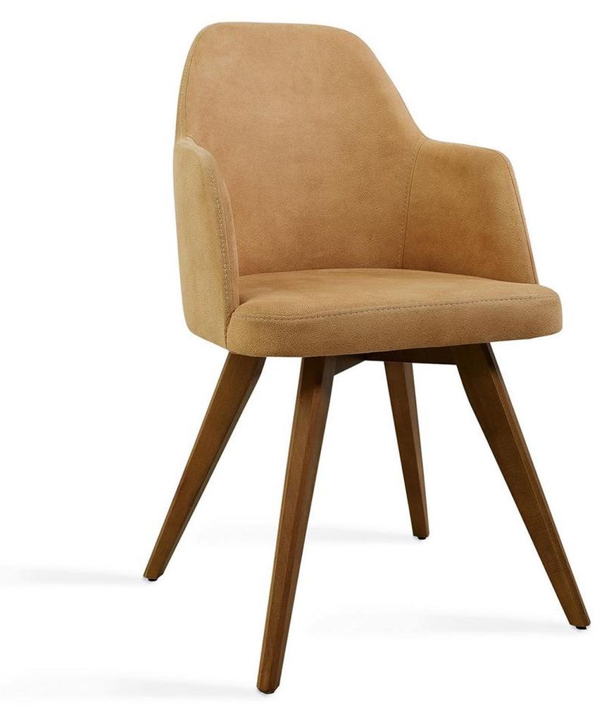 Designer Möbel Stuhl mit Armlehnen Modern Luxus Esszimmer Einrichtung