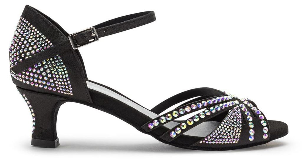 Dancing Queens Sparkle Shine Tanzschuhe Satin - Absatz 5.0 cm flare
