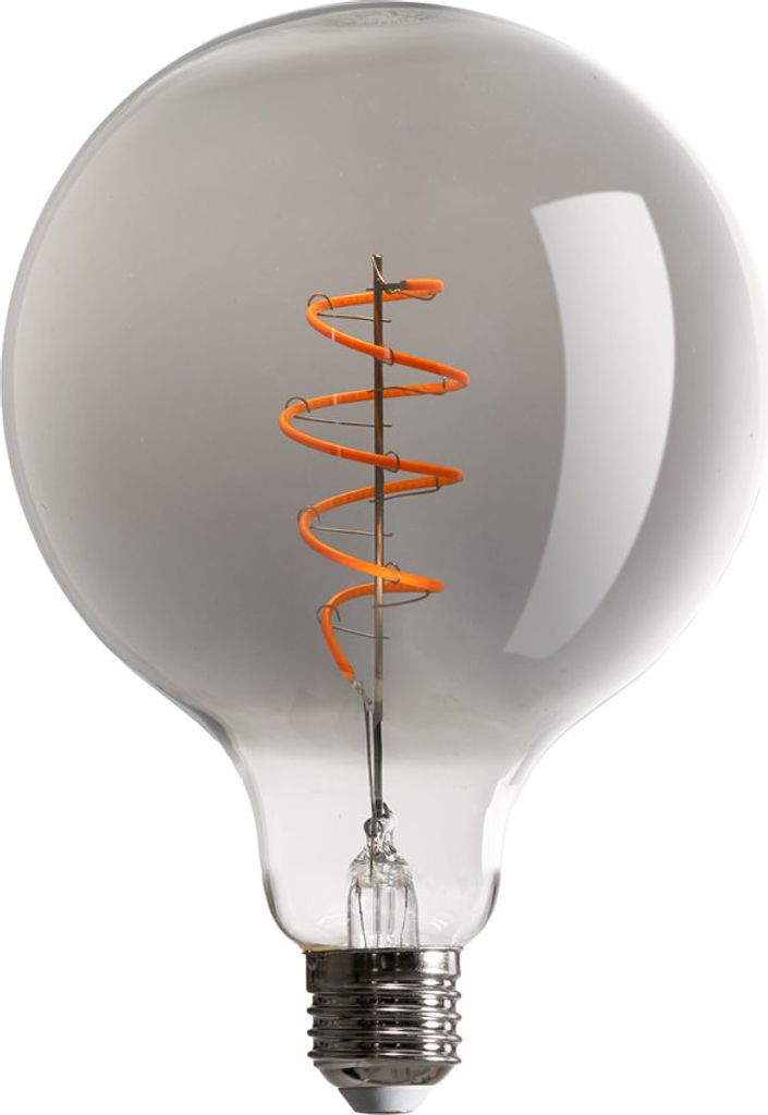 LED Spiral Filament Leuchtmittel G125 Globe 5W E27 Produktbild 