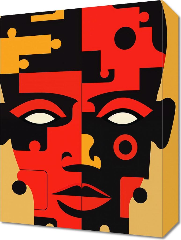 Bild 30x40cm Puzzle Identität