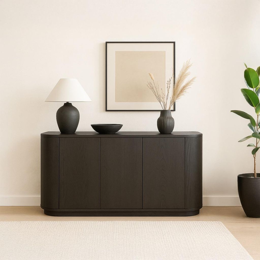 Livingfurn Dressoir Novero Espresso 170cm Bruin Productafbeelding 