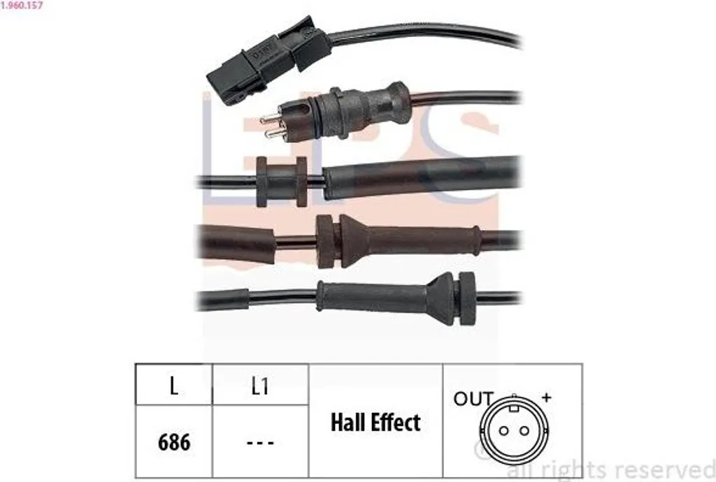 Sensore ABS per Renault Espace IV 3.0 dCi (2006-) | Sicurezza Top