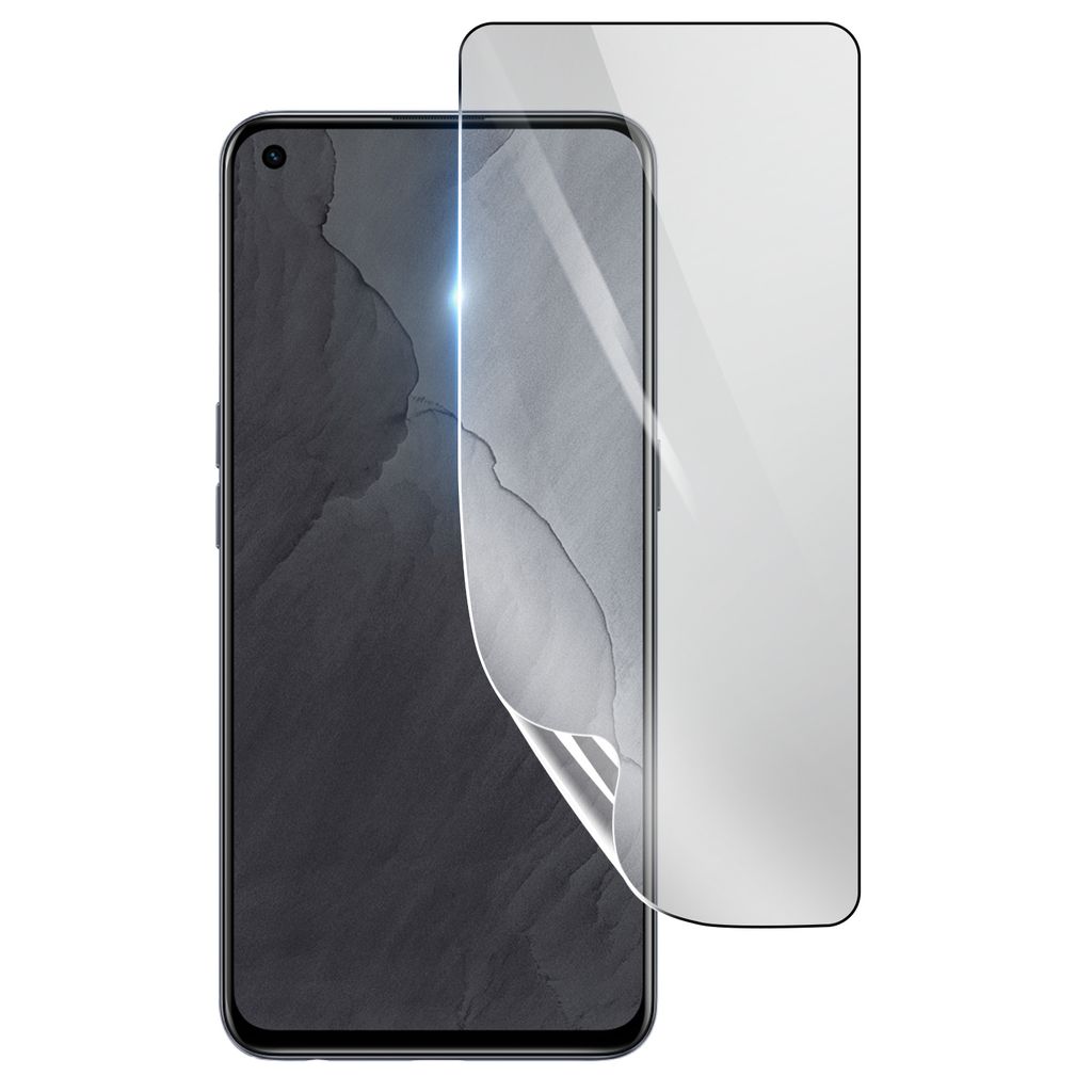 3mk, Stoß- und kratzfester Hydrogel Bildschirmschutz für Realme GT Master Edition, Transparent