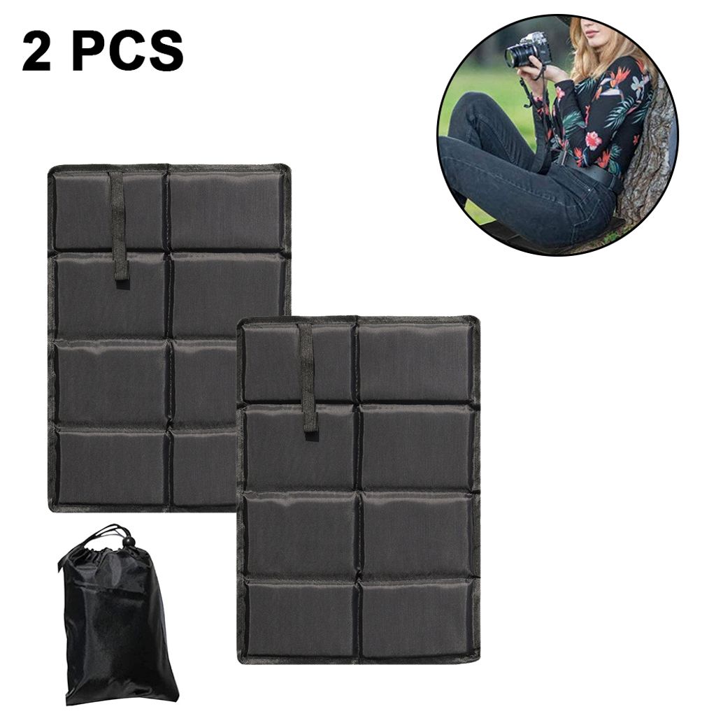 2er Set Outdoor Sitzmatte/Faltbares Iso-Thermo-Sitzkissen Produktbild 