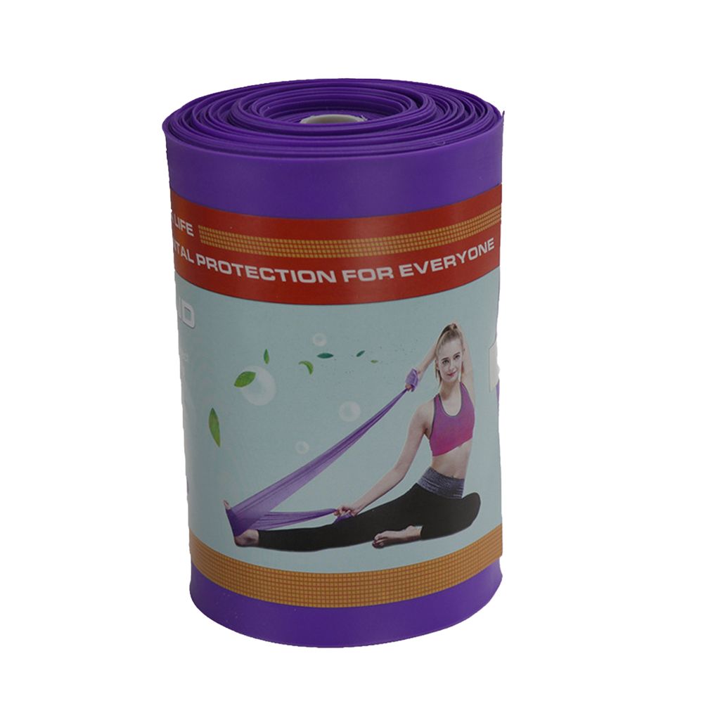 1 Rolle 1,8 m Yoga-Spanngurt, flexibel, hohe Elastizität, schneidbar, körperformend, für Frauen, Yoga-Übungen, Trainingsgurte, Fitness