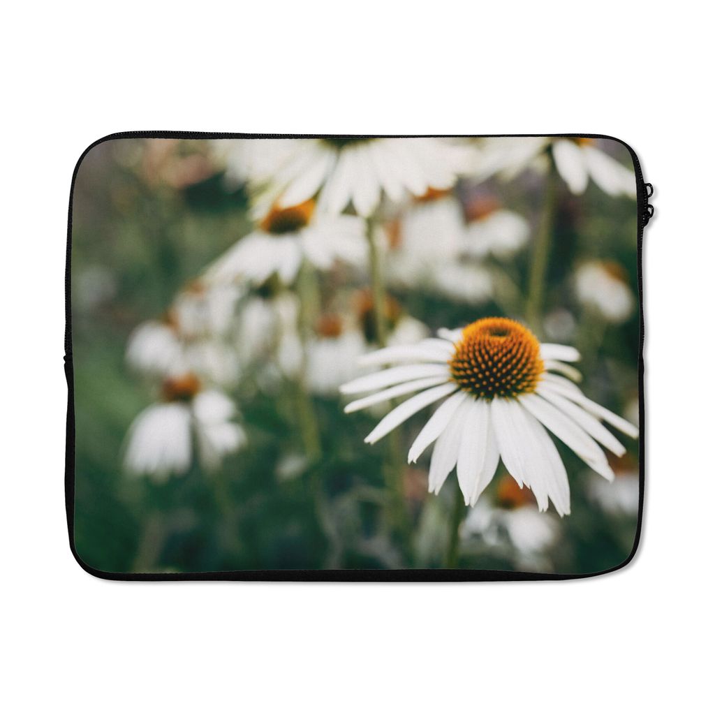 MuchoWow Laptop Hülle 15 Zoll Blumen - Herbst - Botanisch Laptoptasche - Laptoptasche - Sleeve - Rundum-Schutz